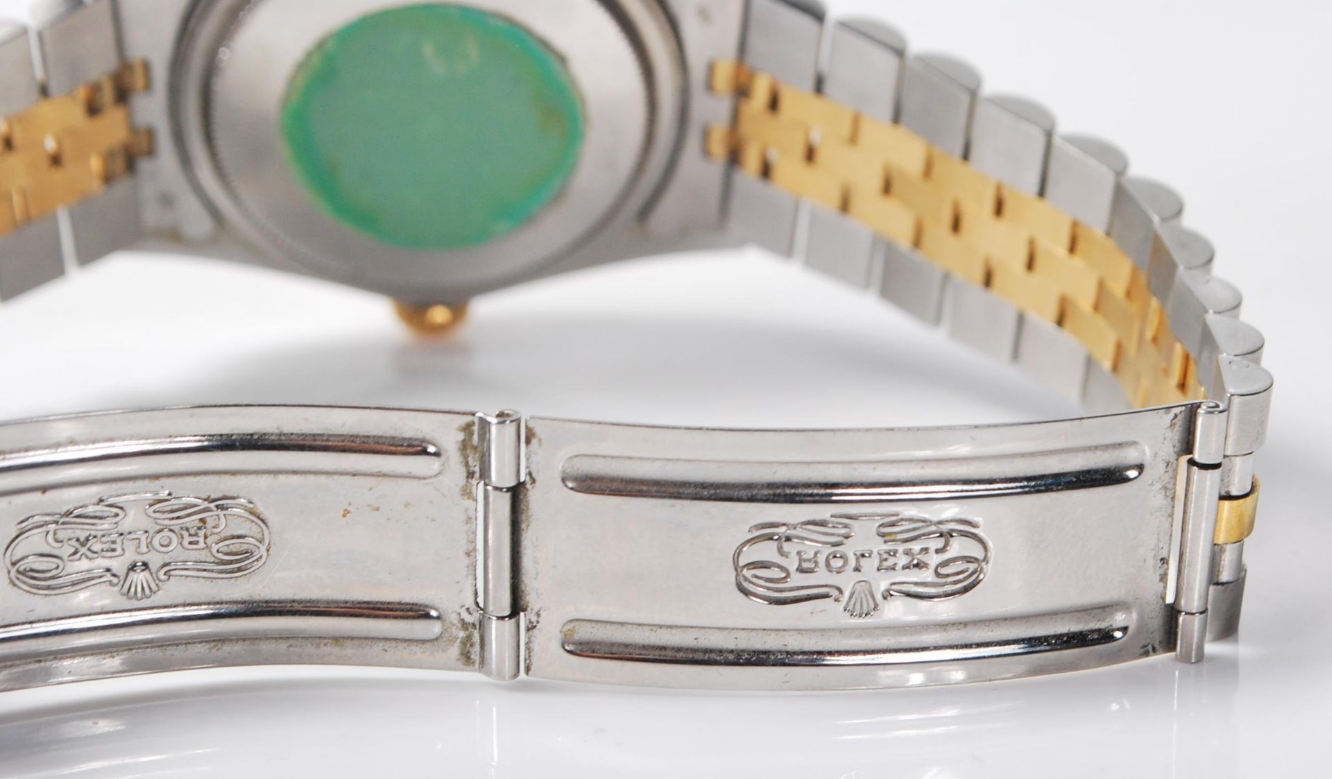 A gentleman's Rolex Oyster Perpetual Datejust superlative chronometer gold and stainless steel - Bild 5 aus 7