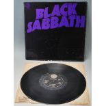 A vinyl long play LP record album by Black Sabbath – Master Of Reality – Original Vertigo 1st U.K.