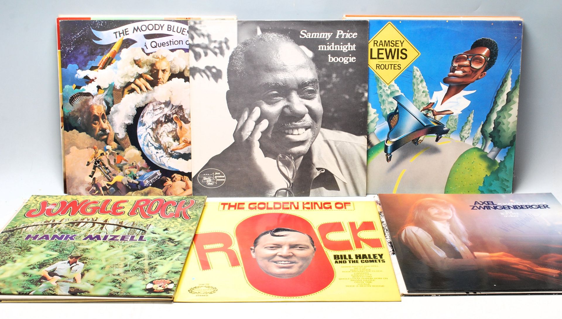 A mixed group of vinyl long play LP record albums of varying artists and genres to include Gene - Image 3 of 4