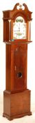 A 20th Century good quality Richard Broad longcase grandfather clock having a mahogany case with a