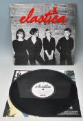 A vinyl long play LP record album by Elastica – Elastica – Original Deceptive U.K. Press – BLUFF