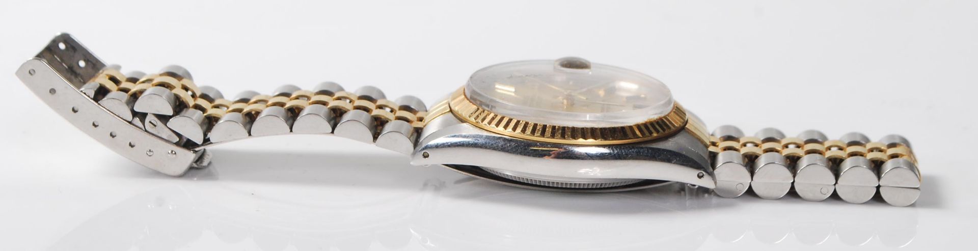 A gentleman's Rolex Oyster Perpetual Datejust superlative chronometer gold and stainless steel - Bild 4 aus 7