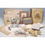 A good collection of 20th century Edwardian postcards, ephemera and photographs - all belonging to