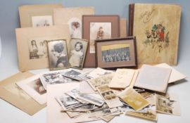 A good collection of 20th century Edwardian postcards, ephemera and photographs - all belonging to