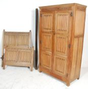 An early 20th century Jacobean revival carved oak