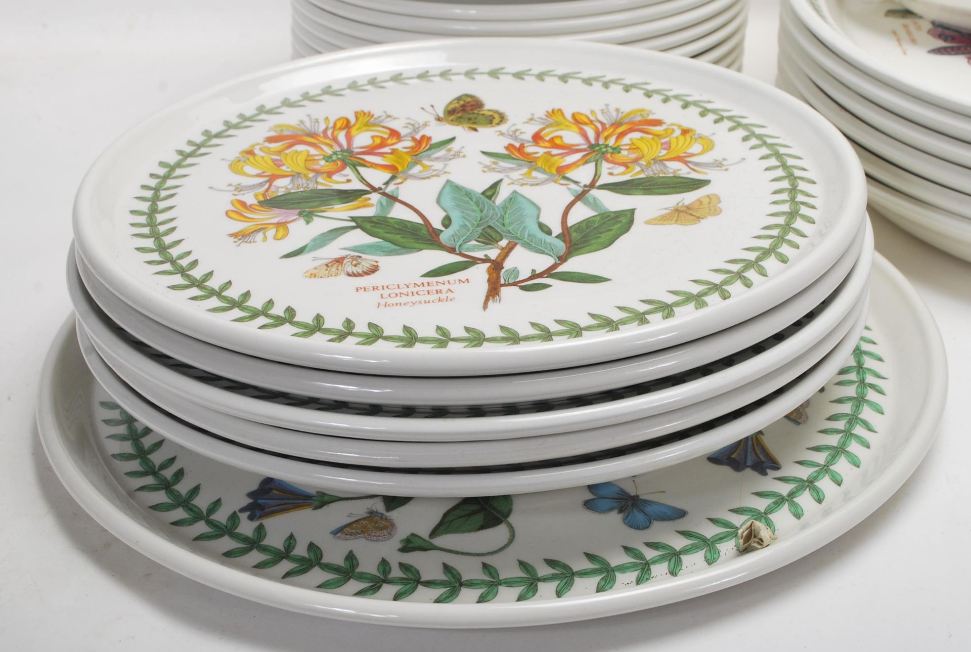 A large Collection of 20th century Portmeirion botanic garden tea set/dining service to include 13 - Bild 5 aus 21