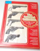 An original retro vintage diecast 1:3 scale Crescent Collection of five of the worlds most famous