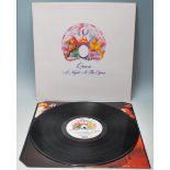 A vinyl long play LP record album by Queen – A Night At The Opera – Original EMI Records 1st U.K.