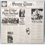 A vinyl long play LP record album by John & Yoko Plastic Ono Band – Some Time in New York City –