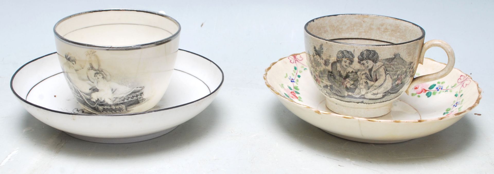 A good collection of 20th century Edwardian porcelain and ceramics to include cups and saucers - Bild 5 aus 7