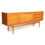 A mid 20th Century vintage retro teak wood sideboa