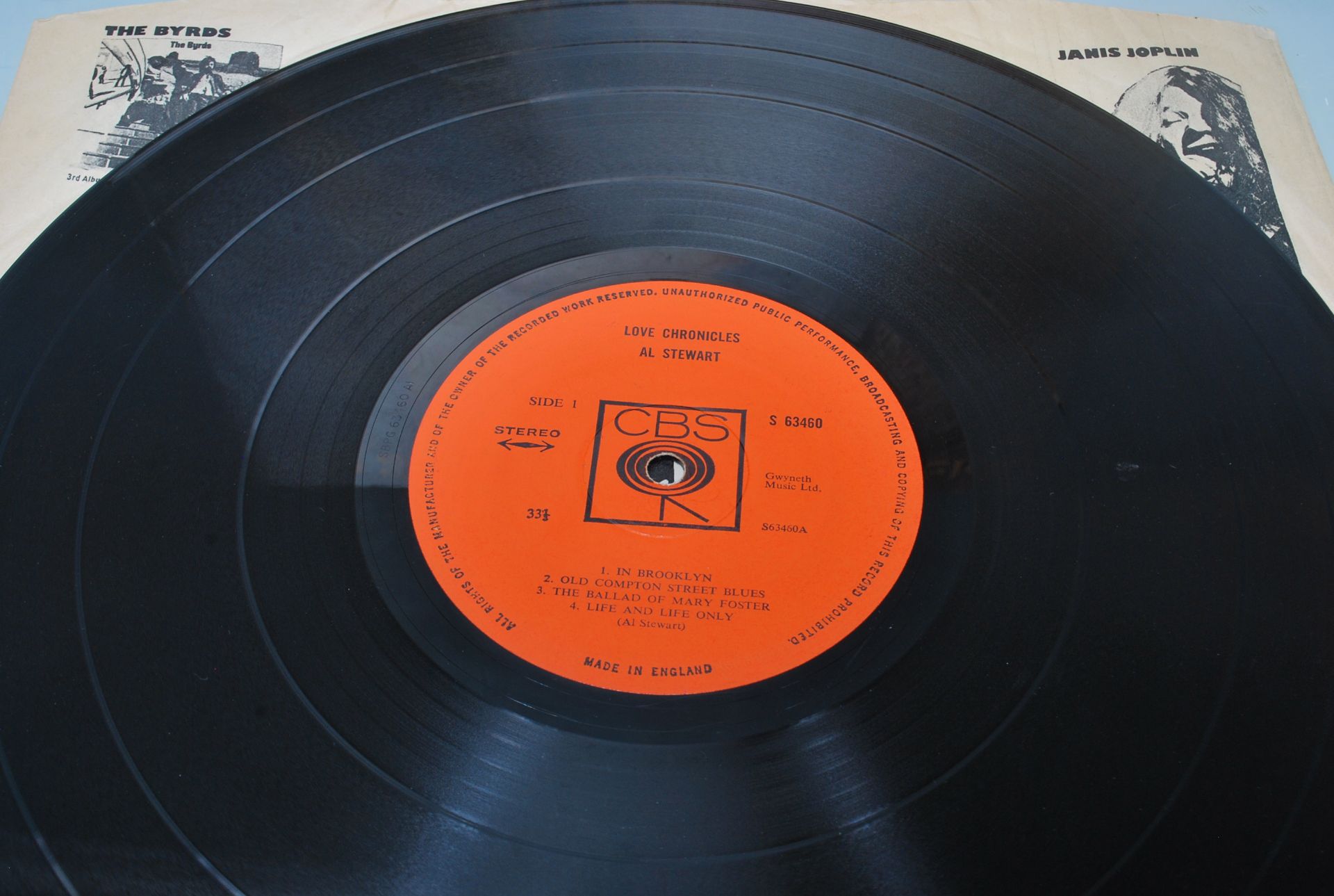 A vinyl long play LP record album by Al Stewart – Love Chronicles – Original CBS 1st U.K. Press – - Bild 2 aus 4