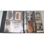 A collection of antique postcards dated from 19th to 20th century to include a good selection of