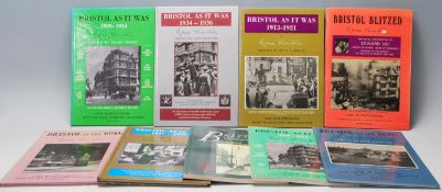 A collection of local interest Bristol related books by Reece Winstone to include Bristol As It