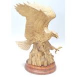 An early 20th Century American gilded brass eagle