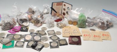 A large quantity of 20th century coinage dating from 1900 onwards to include One Penny, 50 pence,