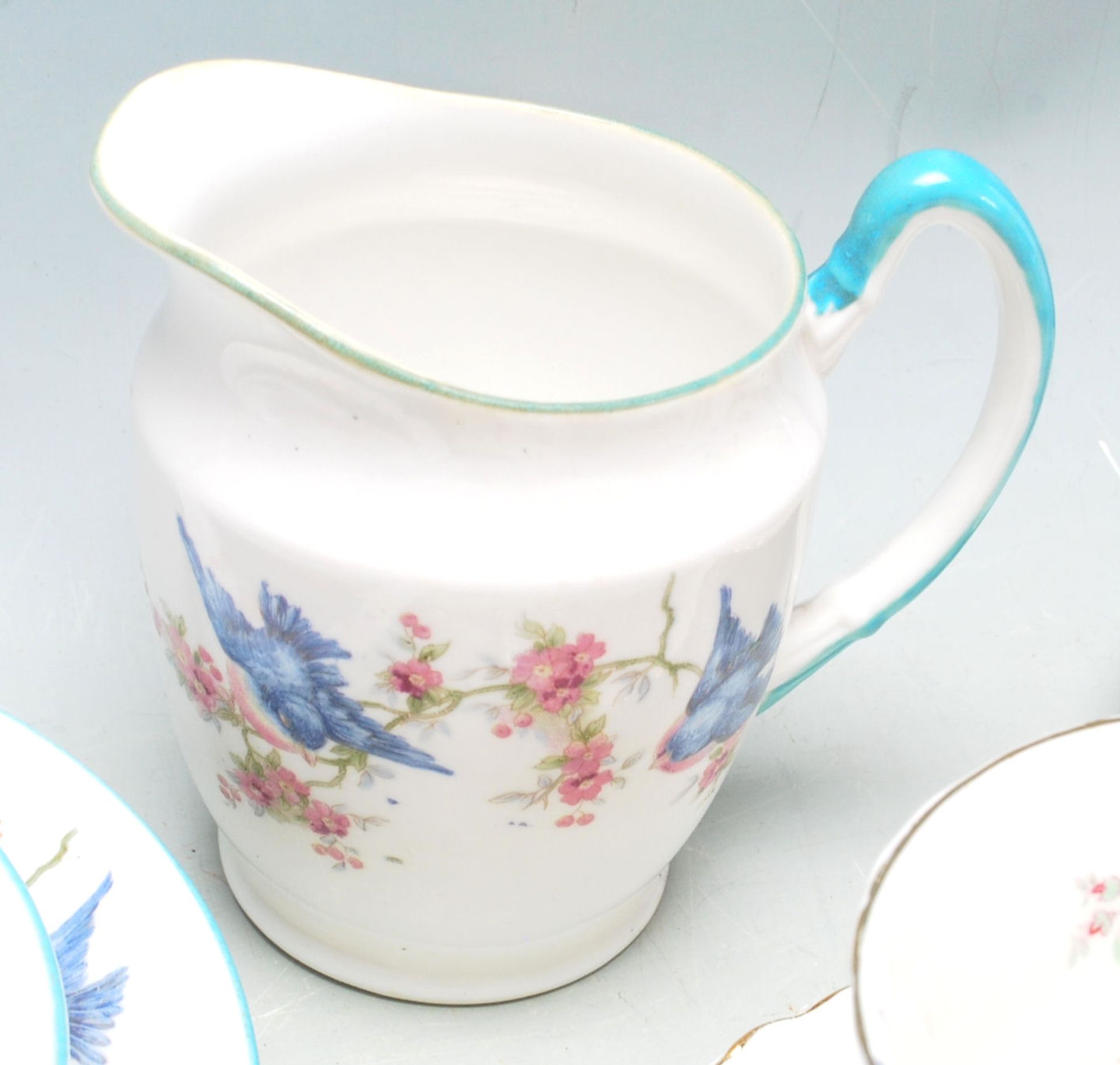 A selection of Royal Albert English bone china tea sets to include Rose Time pattern tea cups, - Image 6 of 11