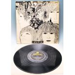 A vinyl long play LP record album by The Beatles – Revolver – Original Parlophone 1st U.K. Press –