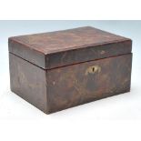 A good early 20th century mahogany Chinese jewellery box