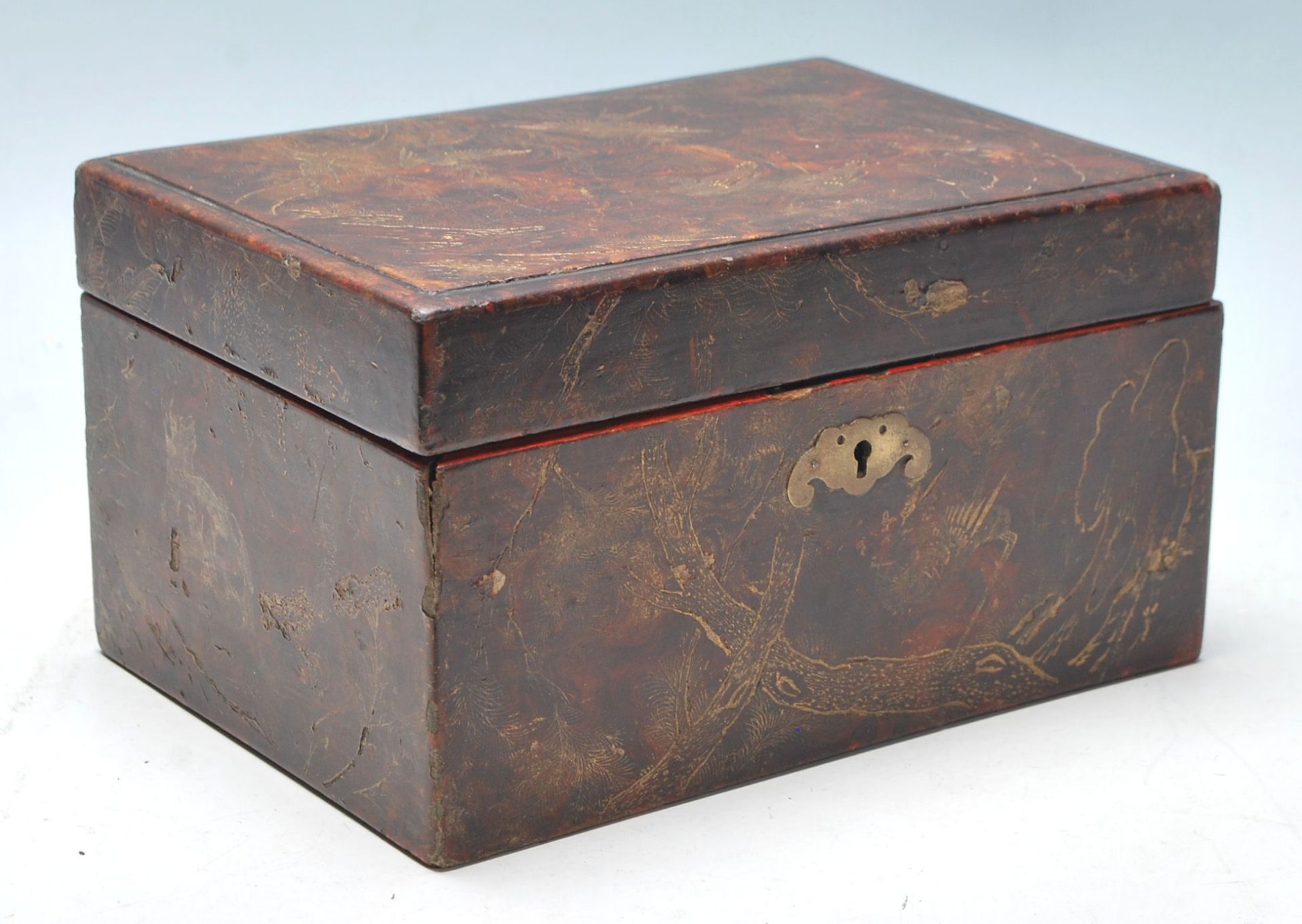 A good early 20th century mahogany Chinese jewellery box