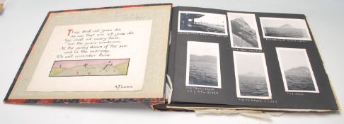 A fantastic pre-war World War II photograph album containing pictures from c1938 taken around the