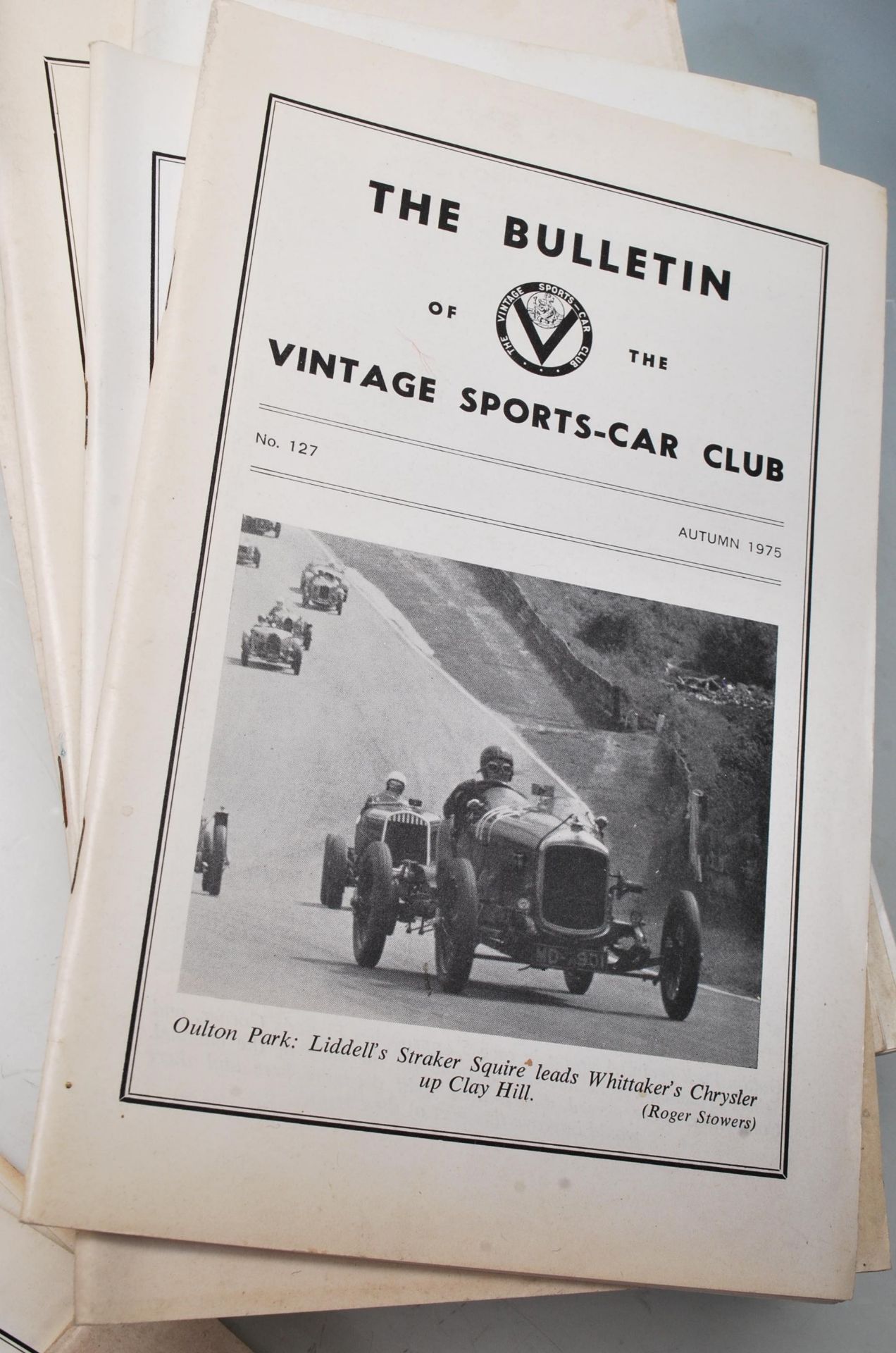 A collection of The Bulletin of the Vintage Sport Car Club magazines, dated from 1970’s and 1980’s - Bild 7 aus 7