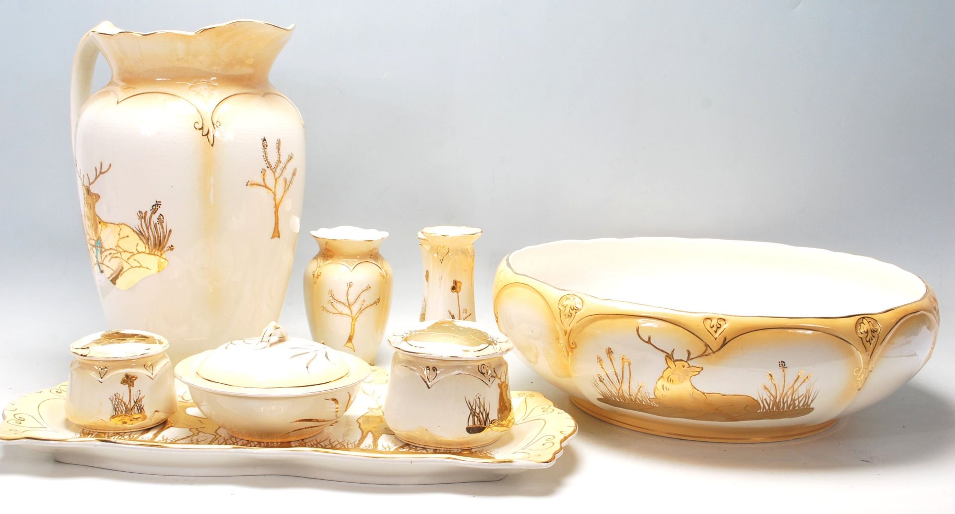 A collection of vintage 20th Century Royal Venton Ware by John Stevenson ceramics comprising