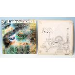 Two vinyl long play LP record albums by Pink Floyd to include – A Saucerful Of Secrets – EMI
