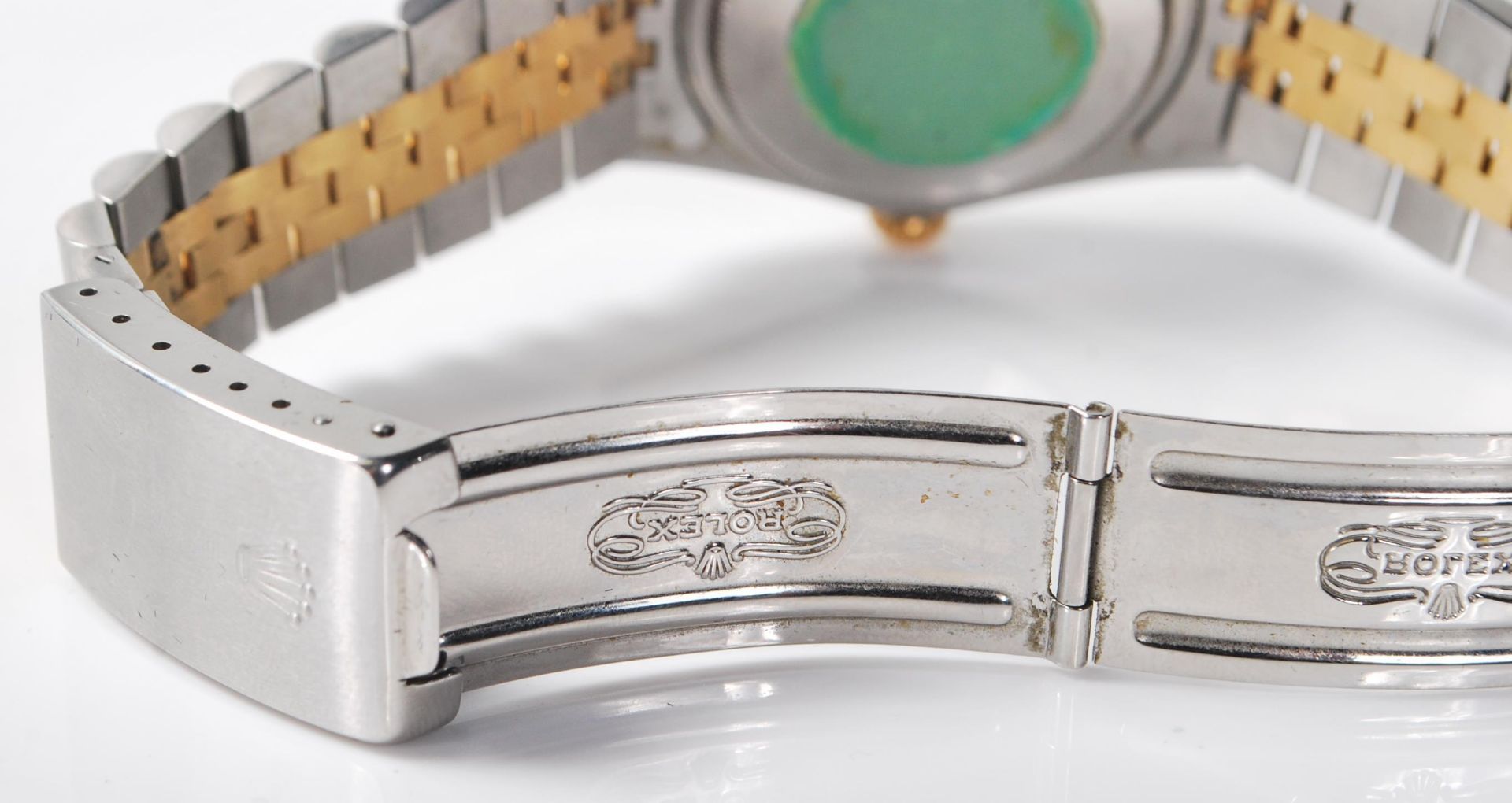 A gentleman's Rolex Oyster Perpetual Datejust superlative chronometer gold and stainless steel - Bild 6 aus 7