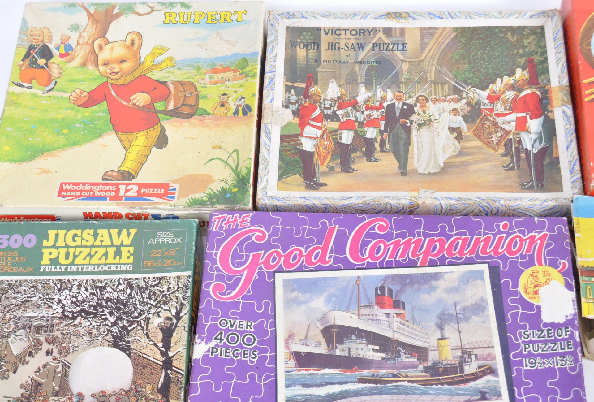 COLLECTION OF ANTIQUE / VINTAGE JIGSAW PUZZLES - Bild 2 aus 7