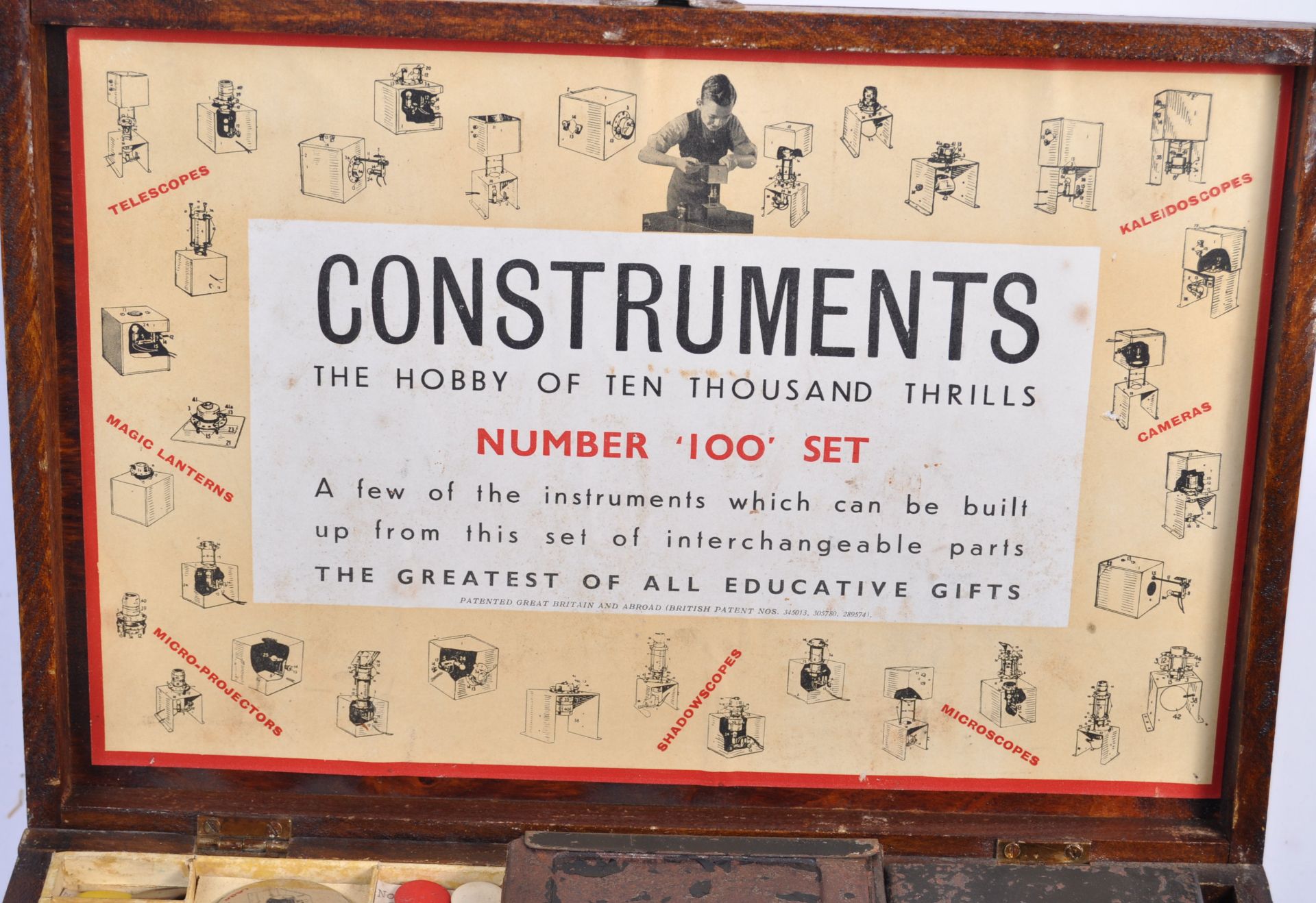 RARE 1920'S ' CONSTRUMENTS ' SET 100 AND 100 PLUS SET - Bild 3 aus 10