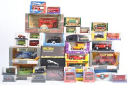 COLLECTION OF ASSORTED SCALE DIECAST BOXED MODELS