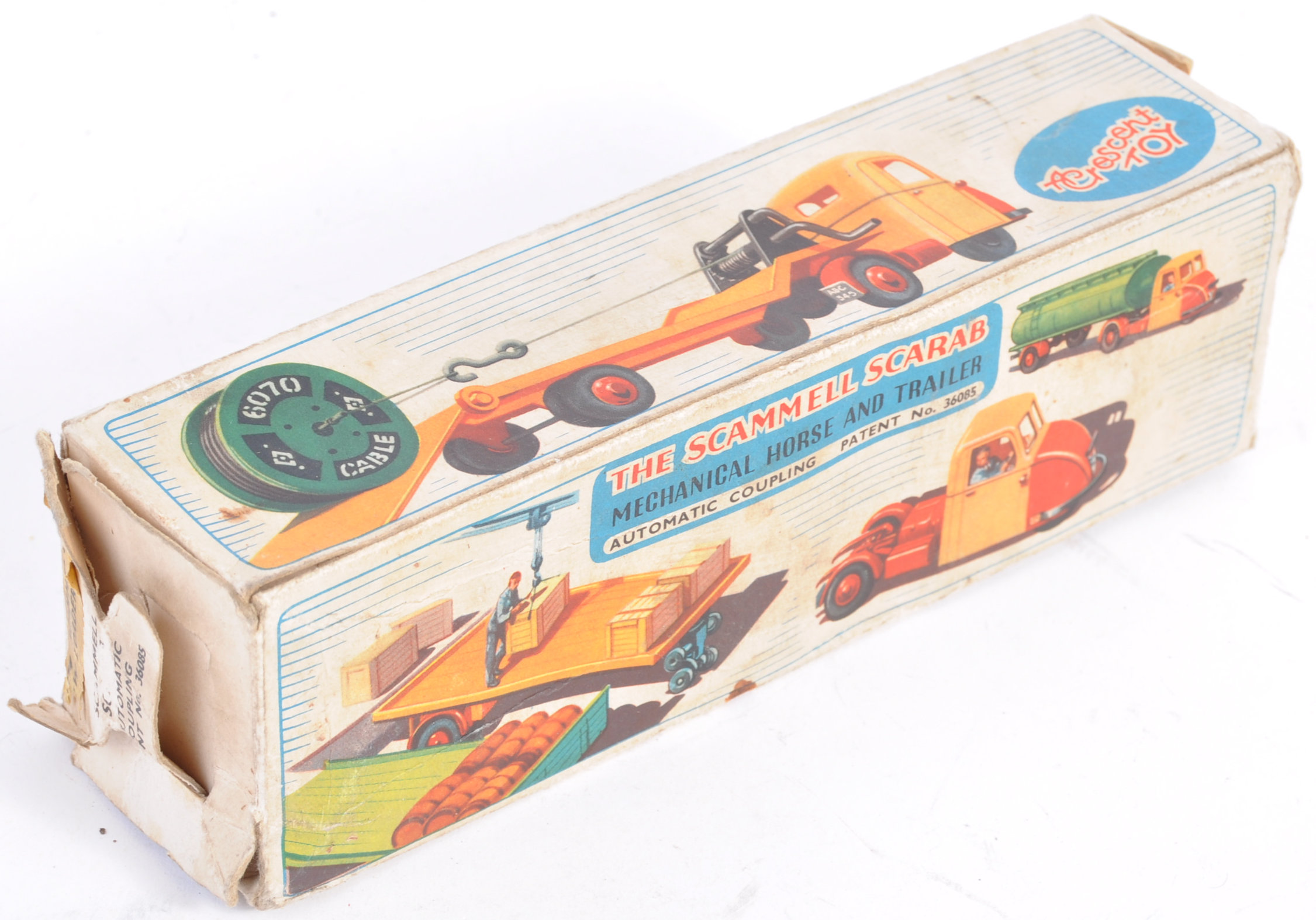 RARE VINTAGE CRESCENT TOYS DIECAST MODEL SCAMMELL SCARAB - Image 6 of 6