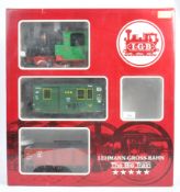 ORIGINAL LGB LEHMANN MODELS G SCALE MODEL RAIL LOCOMOTIVE SET