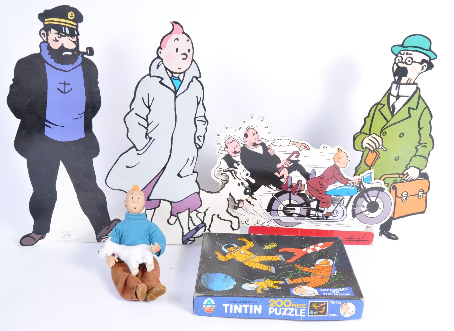 TINTIN - COLLECTION OF MEMORABILIA - IN-STORE DISPLAYS ETC