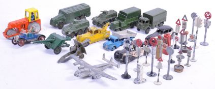 A COLLECTION OF EARLY DINKY TOY DIE CAST MODELS