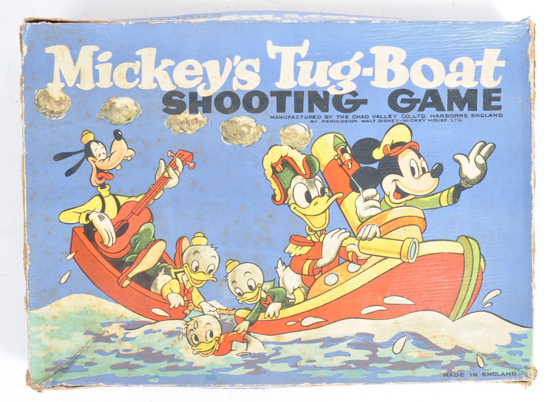 RARE CHAD VALLEY MICKEY'S TUG-BOAT SHOOTING GAME