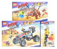 LEGO SETS - THE LEGO MOVIE 2 - FACTORY SEALED SETS 70823 / 70827 / 70829