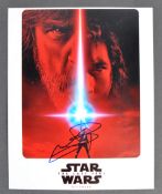 STAR WARS - JOHN BOYEGA - SIGNED 8X10" PHOTOGRAPH