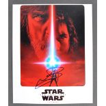 STAR WARS - JOHN BOYEGA - SIGNED 8X10" PHOTOGRAPH