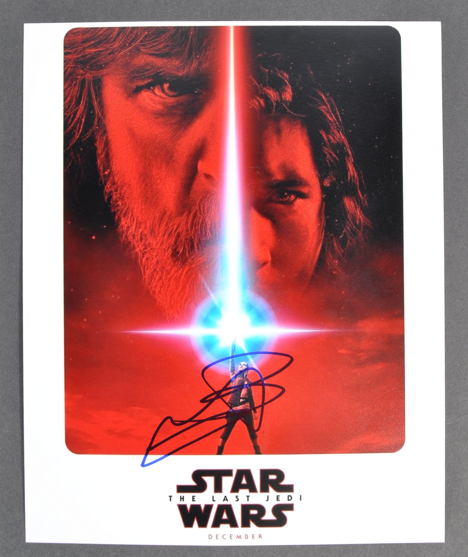 STAR WARS - JOHN BOYEGA - SIGNED 8X10" PHOTOGRAPH