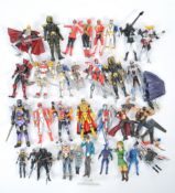 COLLECTION OF ASSORTED JAPANESE ANIME ACTION FIGURES