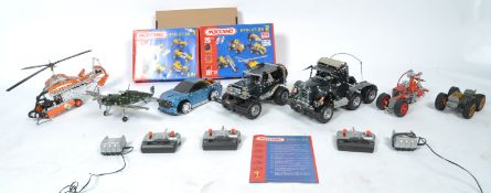 COLLECTION OF BUILT MECCANO VEHICLES