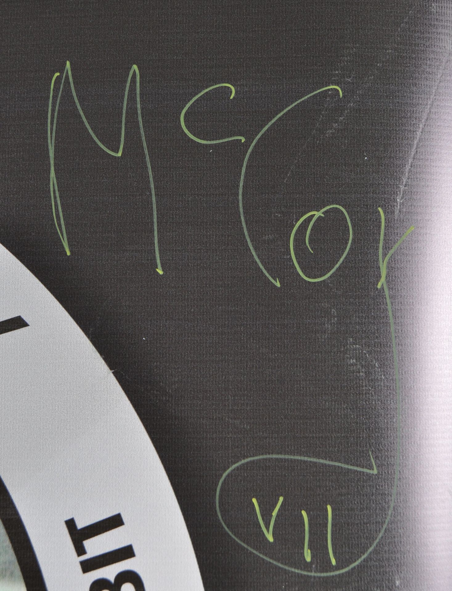 MONOPOLY EVENTS - AUTOGRAPHED BANNER - SYLVESTER MCCOY - Image 3 of 4