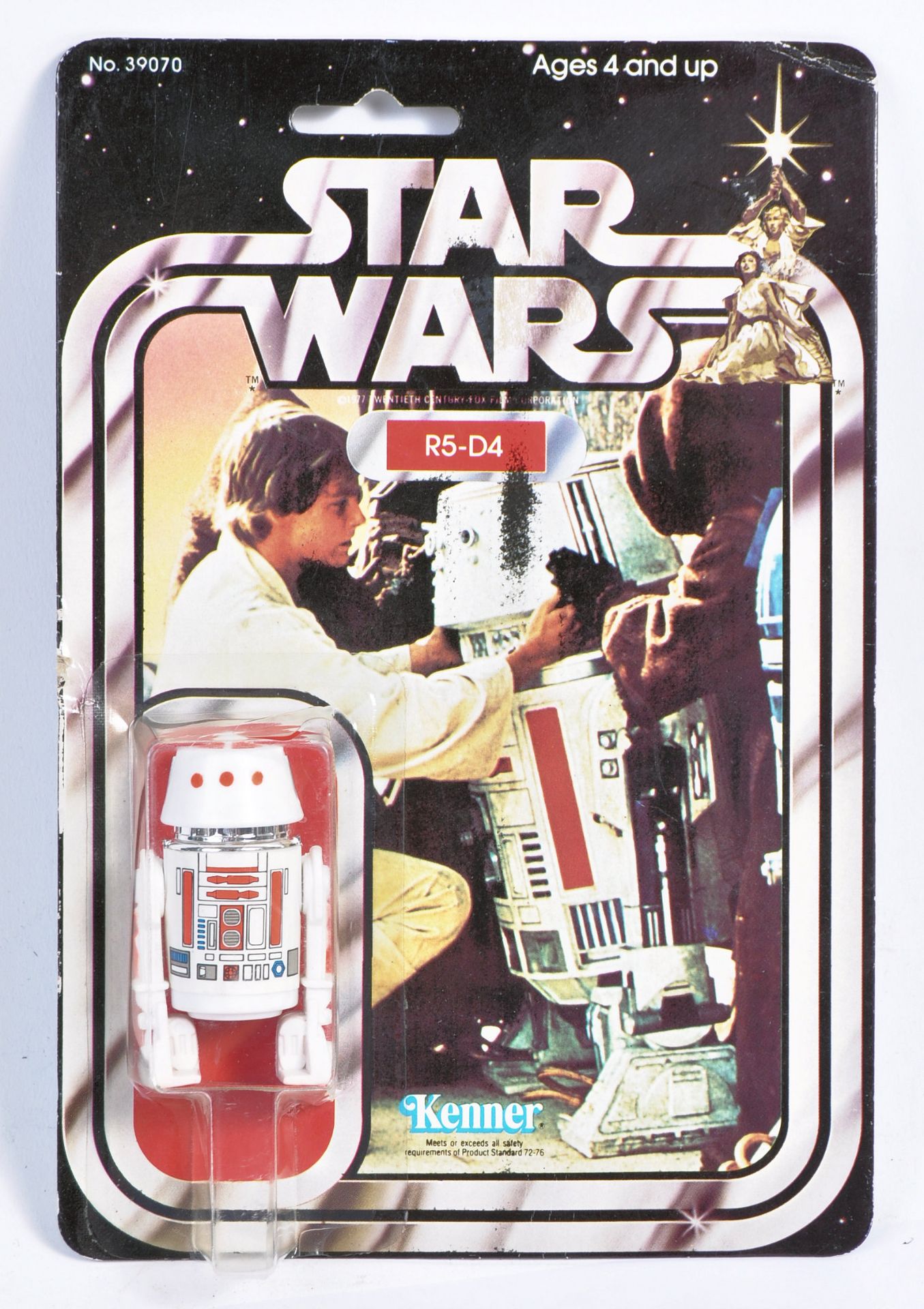 RARE VINTAGE KENNER STAR WARS MOC CARDED ACTION FIGURE