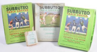 COLLECTION OF 3X ORIGINAL VINTAGE SUBBUTEO MADE SETS