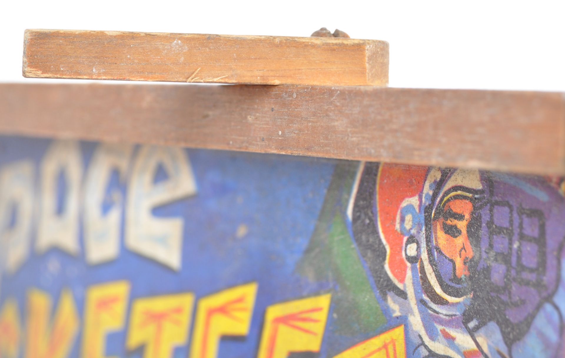 1950'S SPACE ROCKETEER PIN-TABLE BAGATELLE GAME BOARD - Bild 5 aus 6