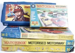 COLLECTION OF MATCHBOX MADE SUPERFAST MOTORWAY SETS