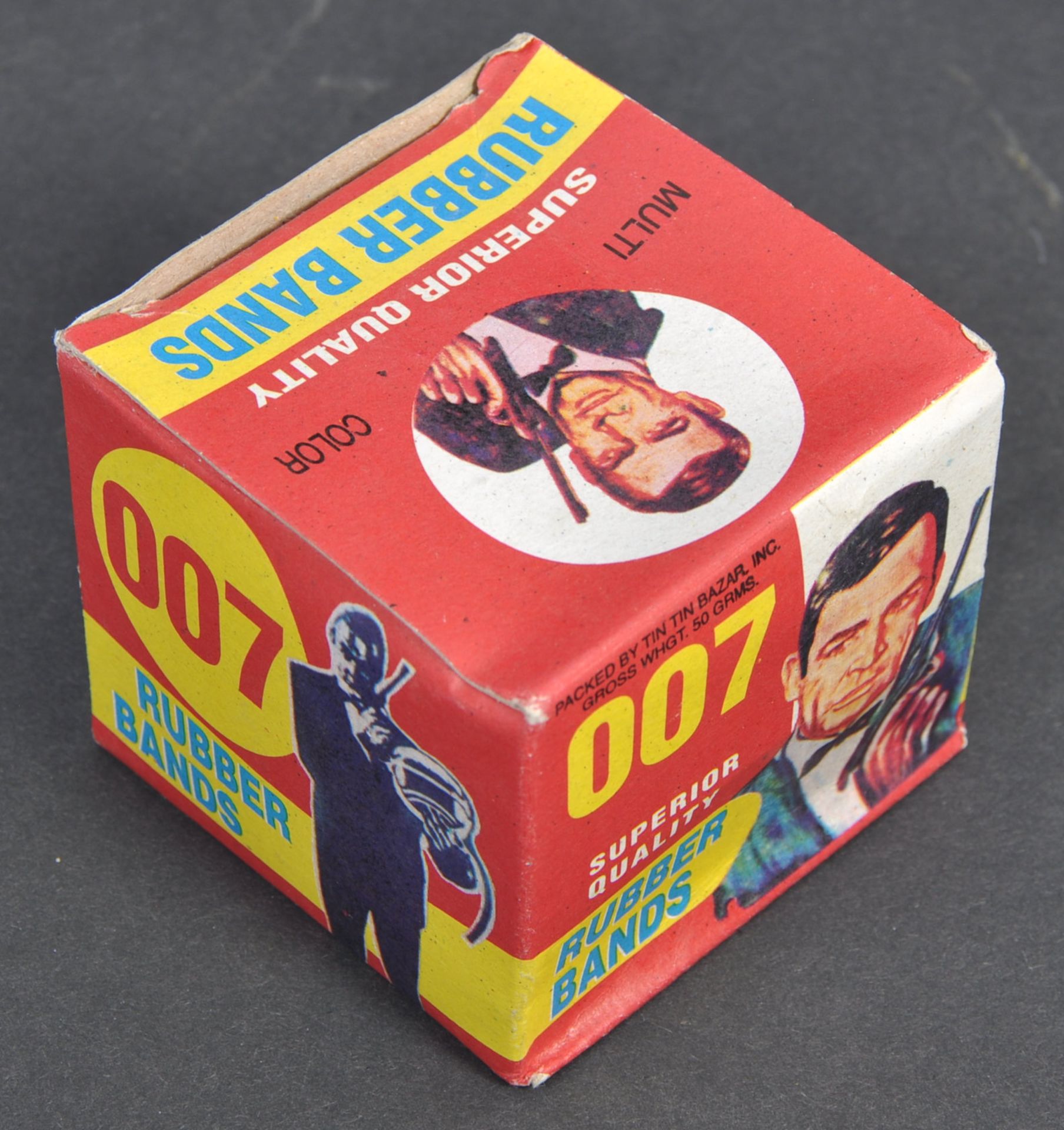 RARE VINTAGE JAMES BOND 007 ' RUBBER BANDS ' BOXED SET - Image 3 of 5