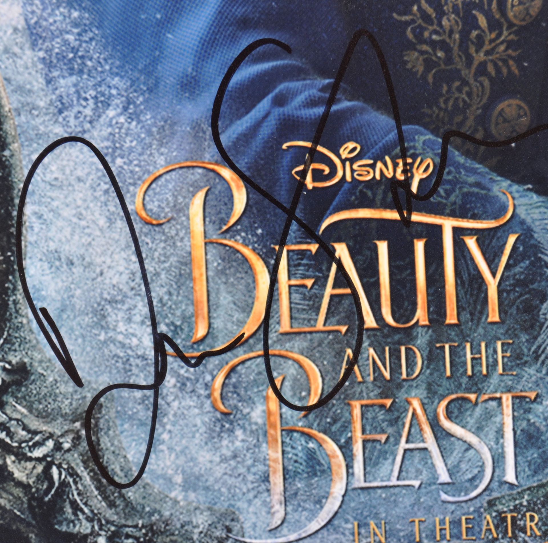 DISNEY - BEAUTY AND THE BEAST - DAN STEVENS - SIGNED PHOTOGRAPH - Image 2 of 2
